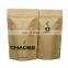 Eco Friendly Customized Printed Packaging Bag Tea Recyclable Stand Up Pouch Kraft Paper Coffee Bags