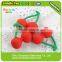 import fruit vegetable europe cherry shaped erasers