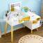 Home furniture mirrored wooden wardrobes with dressing table