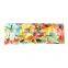 Fashion Flowers Wide Cotton Yoga Headband For Women With Button