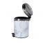 Popular hot selling hotel room simple design 3L5L12L stainless steel garbage bin strong pedal waste bin