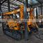 300m portable DTH crawler water well drilling rigs equipment