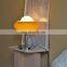 Modern Glass Table Light Designer Decor Desk Lamp Creatiev Egg Tart Shape Desk Light For Home Bedroom Living Room