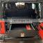 Pickup SUV Cargo box 4x4 rear storage slide Drawer for AW701 JEEP Wrangler JK 2007-2018 /JL 2019+ Accessaries roller lid on top