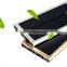 waterproof solar charge power bank 20000mah and high power water proof solar power bank for smartphone and travelling