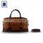 Vintage Style Made Impressive Quality Sports Leather Men Duffel Bag