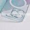 Wholesale HD transparent glass phone case with camera protect magnetic mobile phone case for iPhone 12 /13