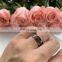 2020 Fashion Trendy Simple Casual Sporty Stainless Steel Rose Gold Arrow Wood Grain Ring for Men Women Jewelry Never Rust Rings