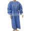 High quality disposable isolation gown SMS protective gown with long sleeves and cuffs surgical gown