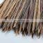 wholesale handmade nature tropical umbrella pala sinterica real thatch roof plastic palm leaves roof