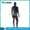 high quality stand glossy black abstract male mannequin