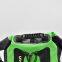 Portable non-slip PVC plastic Nylon Outdoor Hiking bag Fitness bag with black plastic rubber handle