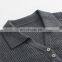 Ladies Pure Cashmere Pullover Spring Half-Sleeve Slim Fit Rib Knitted Polo Neck Sweater Turn-Down Collar Button Casual