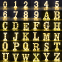 3D LED Night Lamp 26 Letter 0-9 Digital Marquee Sign Alphabet Light Wall Hanging Lighting Lamp Light Up Letters