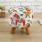 Trade Assurance Mini Cute Wooden Stools for Kids Linen Chair Wholesale ,Trade Assurance Mini Cute Wooden Stools for Kids Linen c
