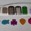 Whole sale sublimation blank dog tag cheap pet tag with chain