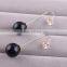 Promotional Fashion New Teardrop Beads Pendant Womens Hoop Earrings