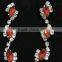 Factory wholesale 2016 new design red crystal rhinestone jewelry set                        
                                                                                Supplier's Choice