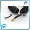 5mm * 8mm PU/Polyurethane Spiral Air Hose with Brass Fitting