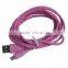 1M Nylon Netting Style Micro USB to USB Data Transfer / Charge Cable for Samsung Galaxy S IV