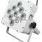 Wedding party 9x18w rgbwauv wireless battery led par 6in1