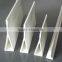 FRP triangle support beams, channels, fiberglass angles