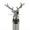 Wine aerator pourer aerating pourer wine pourer with unique stag head design