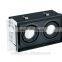 2*10W 2*15W LEDWAY LED indoor MR16 Two-head Trimless Grille spot lamp IP20 with decorated plat