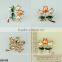 Fashion Silver Plated Rose Flower Shaped Full Shining Brooches for Wedding Girl Wholesale Chair Sash Brooch B0259