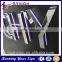 beautiful stainless steel led halo lit letter