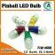 AC 6.3V 5630 2SMD pinball LED bulb T10 555 with frosted cap