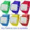 Factory price customized fashion sport silicone led watch