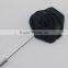 Silk Rose Flower Corsage Long Pin Brooch For Men's Suits Wedding occasion