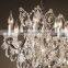 Vintage Home Interior Decor Antique Luxury Crystal Chandelier Wrought Iron Pendant Hanging Lamps Lights Lighting CZ2553/18