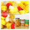 High quality canned yellow peach diced in cup