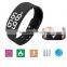 3D Pedometer USB Wristband Pedometer Smart Sports Bracelet LED Silicone Bracelet Sleep Monitor Christmas Gifts watch