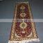 persian design red runner made in china, handmade silk carpet factory in guangzhou china