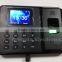 2.4 TFT LCD SSR report Fingerprint reader time attendance machine