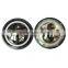 7" Halo Projector Headlight with H4 Adapters, 7" Jeep Wrangler LED Auto Headlight 7inch Harley LED Headlight with Angel Eyes
