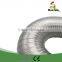 Semi-rigid aluminum air duct for air conditioning