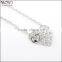 2016 Fashion Jewlery Necklace Designs Silver Plated Pendant