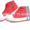wholesale kids canvas jeans high sprots shoes for spring and autumn