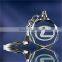 Octangle Crystal Key Ring With LED Light