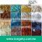 (X-125) 2016 sapphire color polyester cat hair long feather yarn for hand knitting