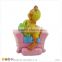Resin Rooster Sculpture Chinese Zodiac Decoration