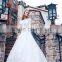  New Design long sleeve wedding dress mermaid made in china