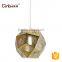 Gold Color and Copper Material Vintage Edison Bulb Pendant Light