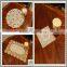gold PVC Lace doilies