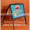 double sided foldable advertising stand