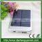 2015 new high quality cheapest solar power bank charger 5000mah